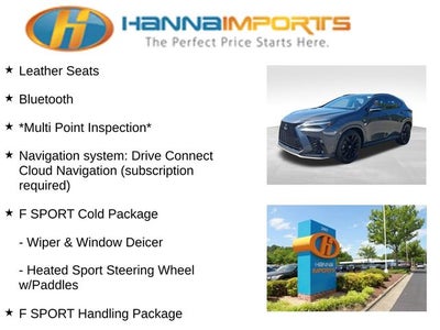 2024 Lexus NX 350 F SPORT Handling