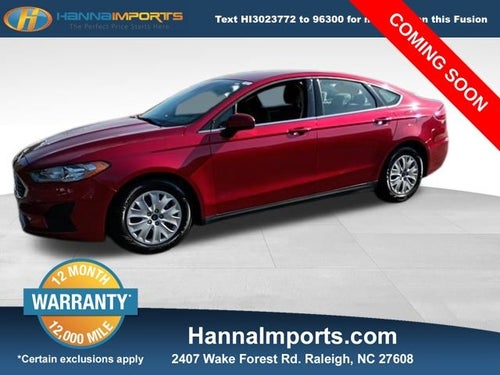 2020 Ford Fusion S