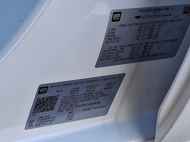 2024 Chevrolet Silverado 1500 Custom Trail Boss