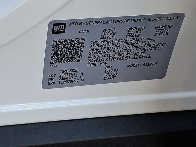 2025 Chevrolet Equinox LT