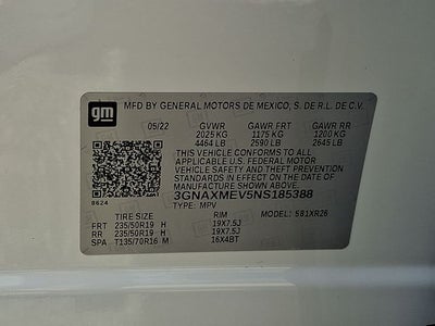 2022 Chevrolet Equinox RS