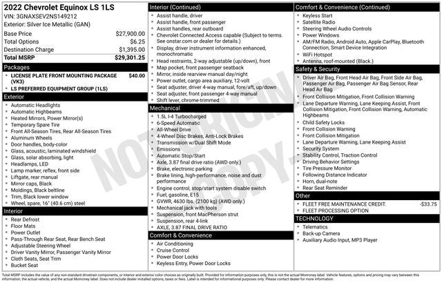 2022 Chevrolet Equinox LS
