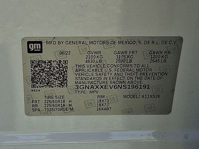 2022 Chevrolet Equinox Premier