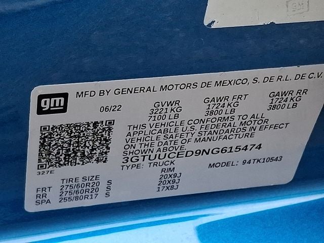 2022 GMC Sierra 1500 Elevation