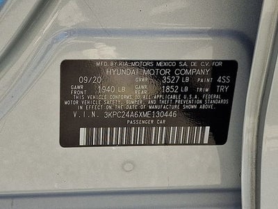 2021 Hyundai Accent SE