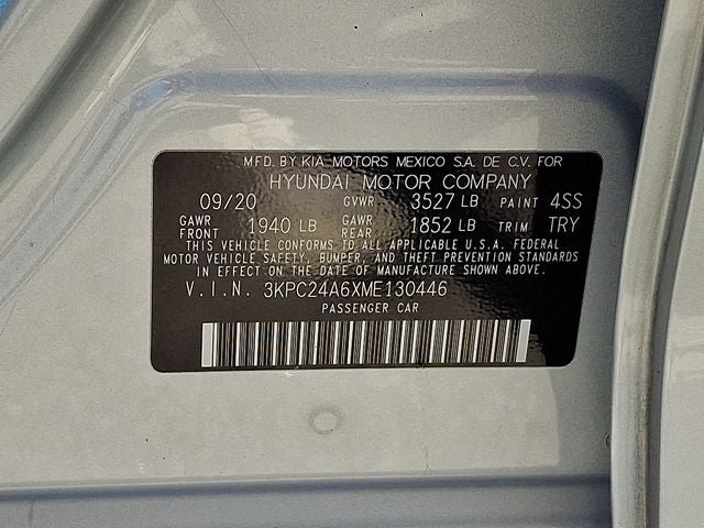 2021 Hyundai Accent SE