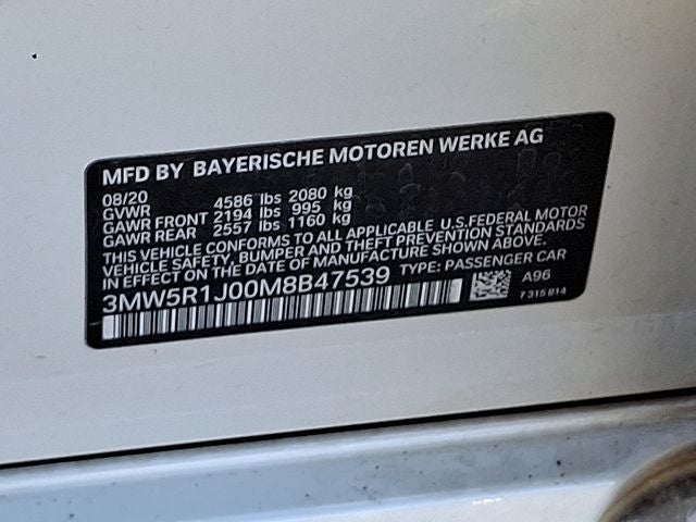 2021 BMW 3 Series 330i