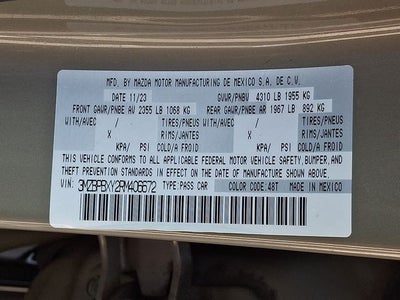 2024 Mazda Mazda3 2.5 Carbon Turbo