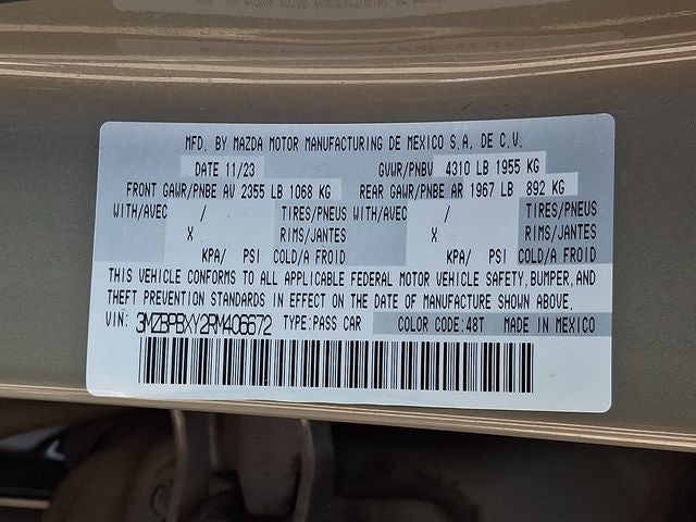 2024 Mazda Mazda3 2.5 Carbon Turbo