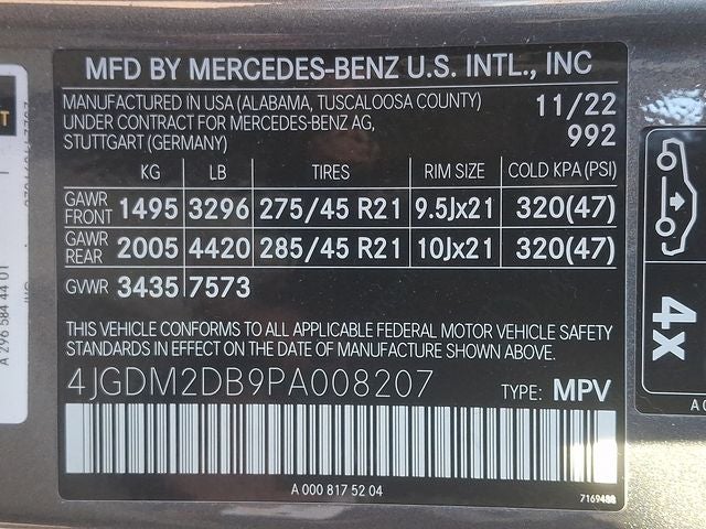 2023 Mercedes-Benz EQS 450 Base