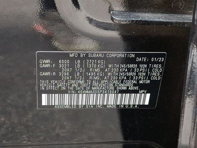2023 Subaru Ascent Limited