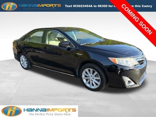 2012 Toyota Camry Hybrid XLE