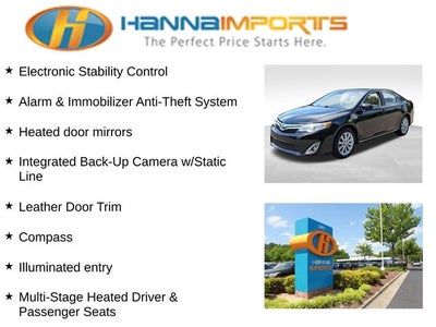 2012 Toyota Camry Hybrid XLE