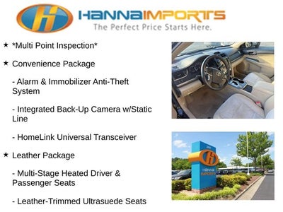 2012 Toyota Camry Hybrid XLE