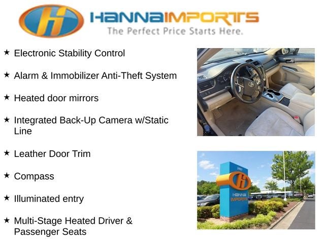 2012 Toyota Camry Hybrid XLE