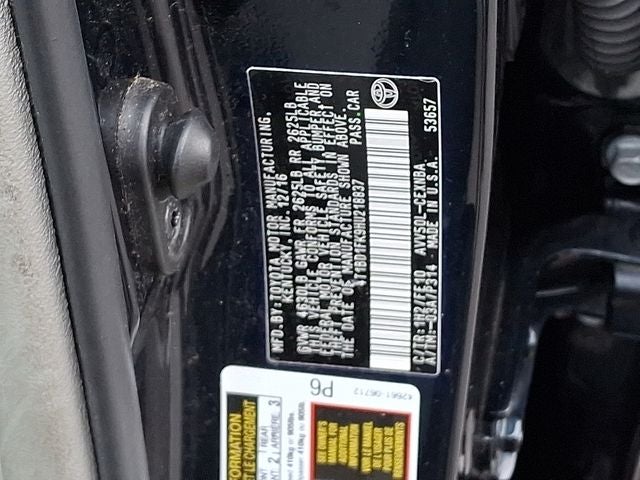 2017 Toyota Camry Hybrid LE