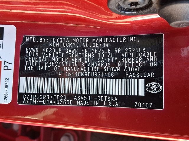 2014 Toyota Camry SE