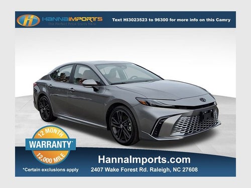 2025 Toyota Camry XSE