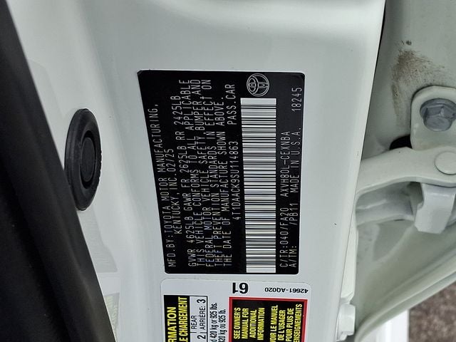 2025 Toyota Camry LE