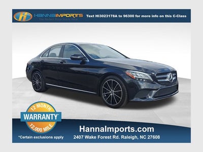 2019 Mercedes-Benz C-Class C 300