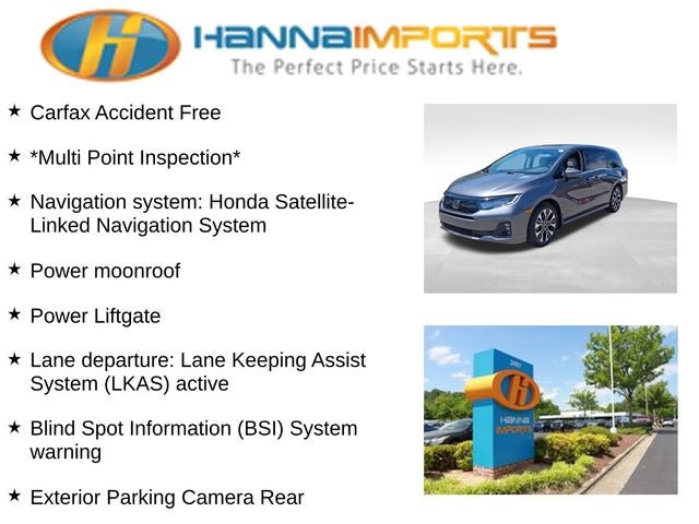 2025 Honda Odyssey Elite