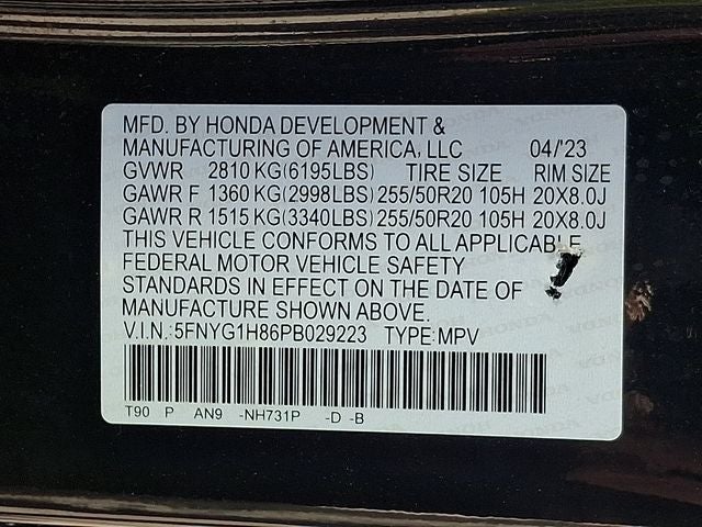 2023 Honda Pilot Elite