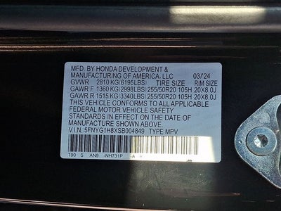 2025 Honda Pilot Elite