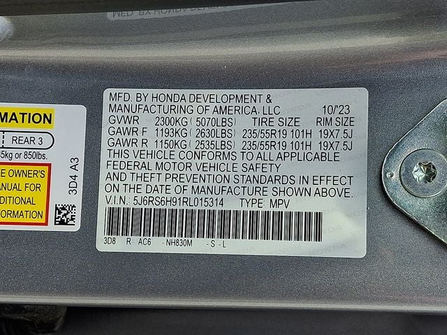 2024 Honda CR-V Hybrid Sport Touring