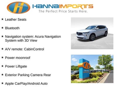 2023 Acura MDX Technology