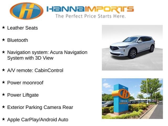 2023 Acura MDX Technology