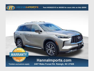 2022 INFINITI QX60 Sensory