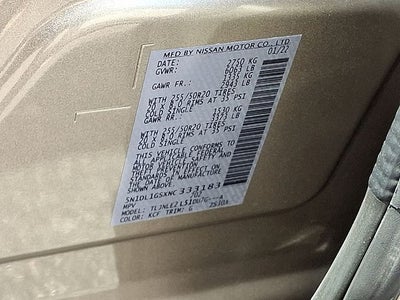 2022 INFINITI QX60 Sensory