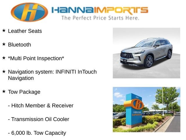 2022 INFINITI QX60 Sensory