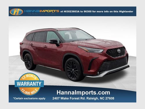 2023 Toyota Highlander XSE