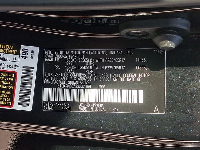 2025 Toyota Sienna LE 8 Passenger