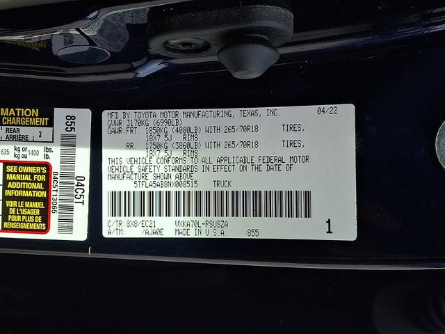 2022 Toyota Tundra SR5