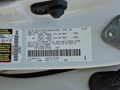 2025 Toyota Tundra SR5