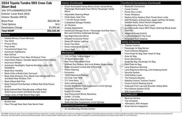 2024 Toyota Tundra SR5