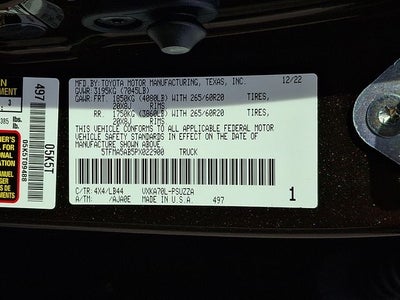 2023 Toyota Tundra 1794