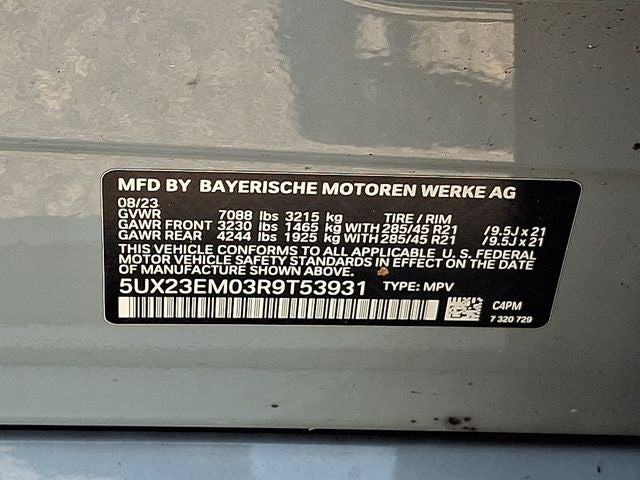 2024 BMW X7 xDrive40i