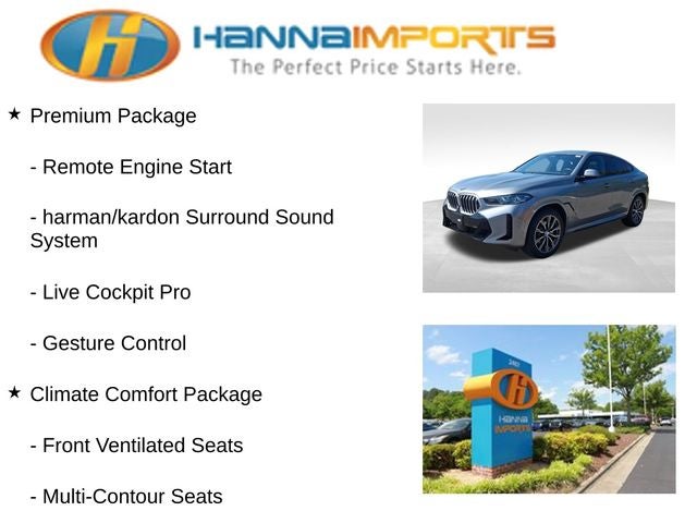 2025 BMW X6 xDrive40i