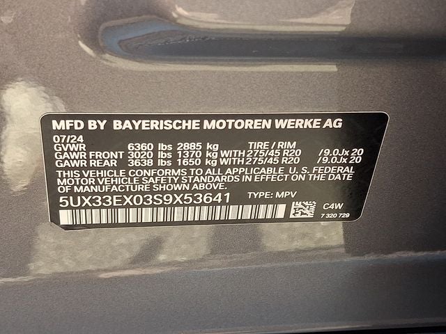 2025 BMW X6 xDrive40i