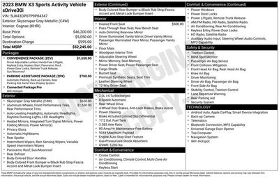 2023 BMW X3 sDrive30i