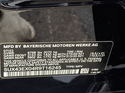 2024 BMW X6 M60i