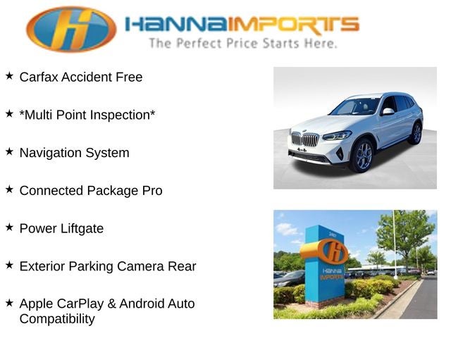 2022 BMW X3 xDrive30i