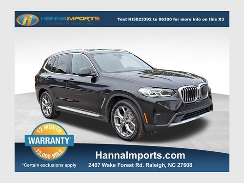 2023 BMW X3 xDrive30i