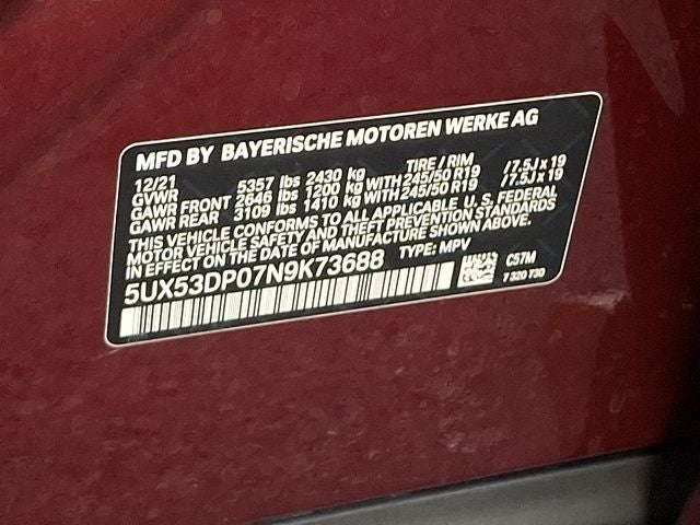 2022 BMW X3 xDrive30i