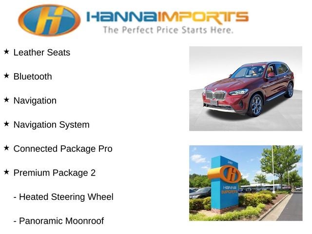 2022 BMW X3 xDrive30i