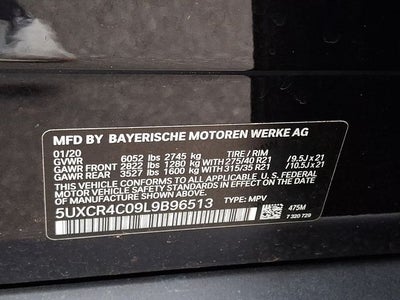 2020 BMW X5 sDrive40i