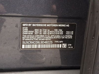 2020 BMW X5 sDrive40i